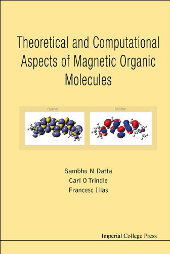 Theoretical And Computational Aspects Of Magnetic Organic Molecules Sambhu N Datta