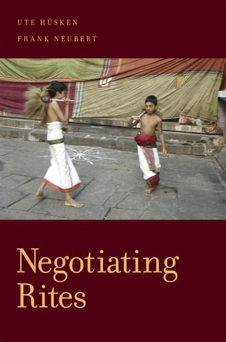 Negotiating Rites 1st Edition Ute Husken Frank Neubert