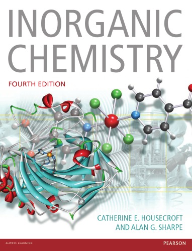 Inorganic Chemistry 4th Edition Catherine Housecroft Alan G Sharpe