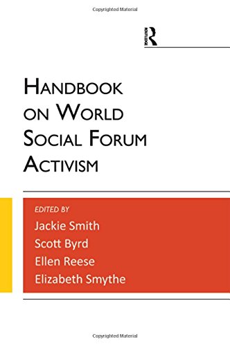 Handbook On World Social Forum Activism Jackie Smith Ellen Reese