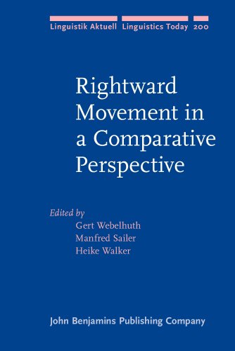 Rightward Movement In A Comparative Perspective Gert Webelhuth