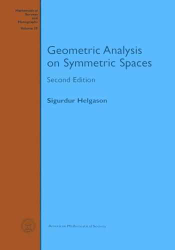 Geometric Analysis On Symmetric Spaces Helgason S