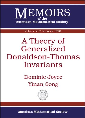 A Theory Of Generalized Donaldsonthomas Invariants Dominic Joyce