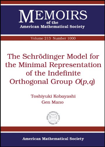 The Schrodinger Model For The Minimal Representation Of The Indefinite Orthogonal Group Opq Toshiyuki Kobayashi