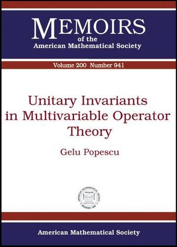 Unitary Invariants In Multivariable Operator Theory Gelu Popescu