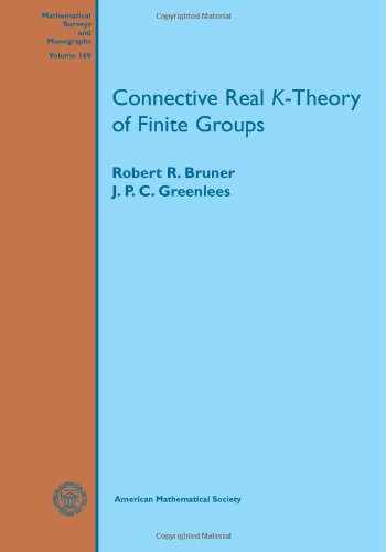 Connective Real Ktheory Of Finite Groups Robert R Bruner J P C Greenlees