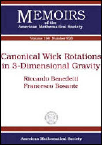 Canonical Wick Rotations In 3dimensional Gravity Riccardo Benedetti