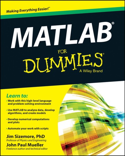 Matlab For Dummies Jim Sizemore John Paul Mueller