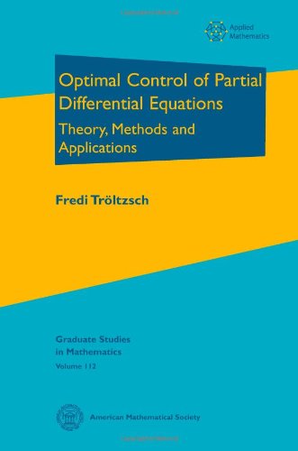Optimal Control Of Partial Differential Equations Fredi Troltzsch