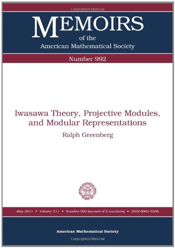 Iwasawa Theory Projective Modules And Modular Representations Ralph Greenberg