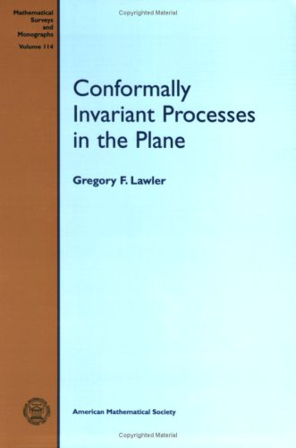 Conformally Invariant Processes In The Plane Gregory F Lawler