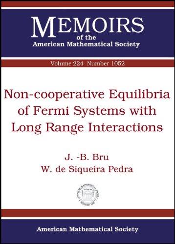 Noncooperative Equilibria Of Fermi Systems With Long Range Interactions Bru Jb