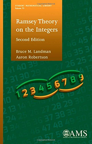 Ramsey Theory On The Integers 2nd Edition Bruce M Landman Aaron Robertson