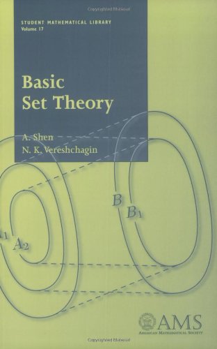 Basic Set Theory S Shen N K Vereshchagin
