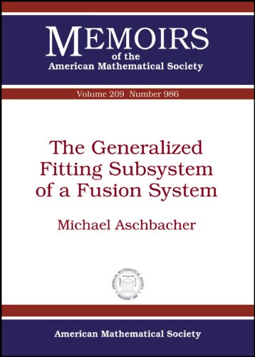 The Generalized Fitting Subsystem Of A Fusion System Michael Aschbacher