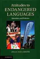 Attitudes To Endangered Languages Identities And Policies Sallabank