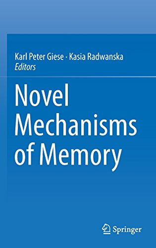 Novel Mechanisms Of Memory Karl Peter Giese Kasia Radwanska Eds