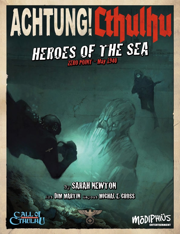 Achtung Cthulhu Zero Point Heroes Of The Sea Modiphius Entertainment