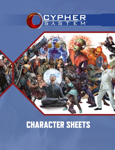 Cypher System Character And Campaign Sheets Monte Cook Games