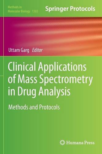 Clinical Applications Of Mass Spectrometry In Drug Analysis Methods And Protocols Uttam Garg