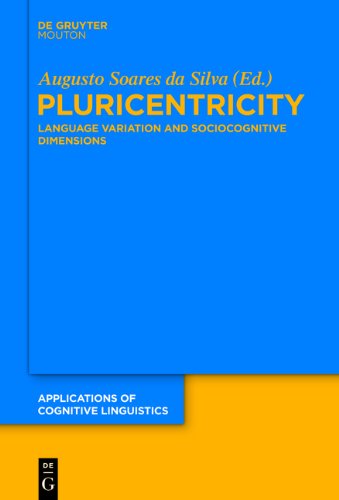 Pluricentricity Augusto Soares Da Silva