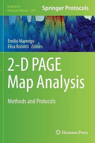 2d Page Map Analysis Methods And Protocols Emilio Marengo Elisa Robotti