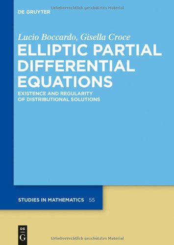 Elliptic Partial Differential Equations Lucio Boccardo Gisella Croce