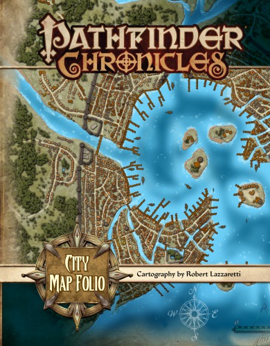 Pathfinder Chronicles City Map Folio Robert Lazzaretti