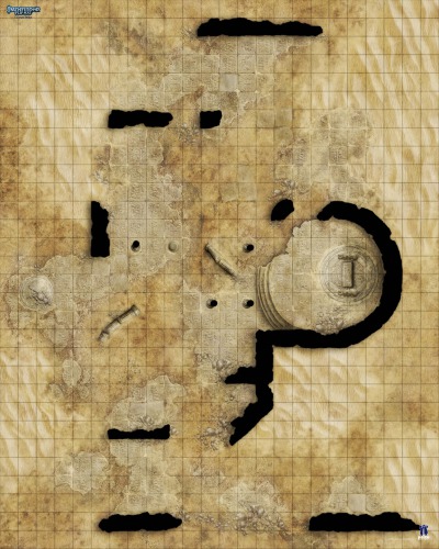 Pathfinder Flipmat Desert Ruins Paizo Inc