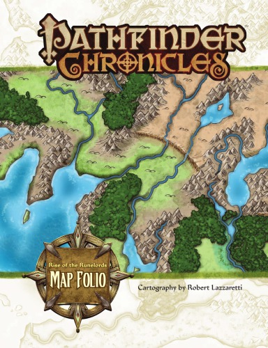 Pathfinder Chronicles Rise Of The Runelords Map Folio Robery Lazzaretti