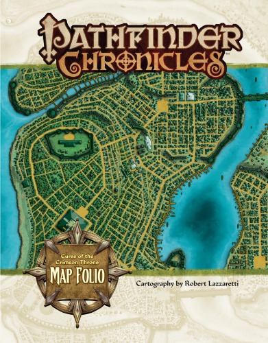 Pathfinder Chronicles Curse Of The Crimson Throne Map Folio Rob Lazzaretti