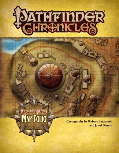 Pathfinder Chronicles Legacy Of Fire Map Folio Robert Lazzaretti