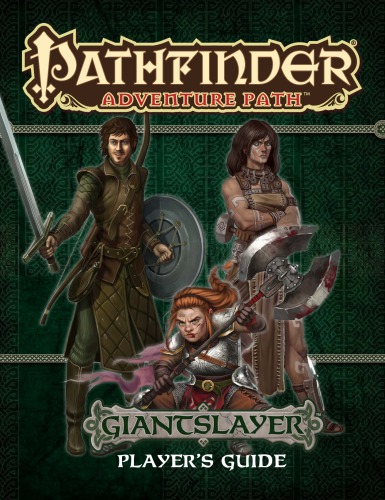 Pathfinder Adventure Path Giantslayer Players Guide Paizo Inc