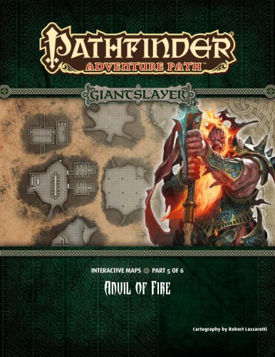 Pathfinder Adventure Path 95 Anvil Of Fire Giantslayer 5 Of 6 Interactive Map Robert Lazzaretti