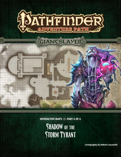 Pathfinder Adventure Path 96 Shadow Of The Storm Tyrant Giantslayer 6 Of 6 Interactive Map Robert Lazzaretti