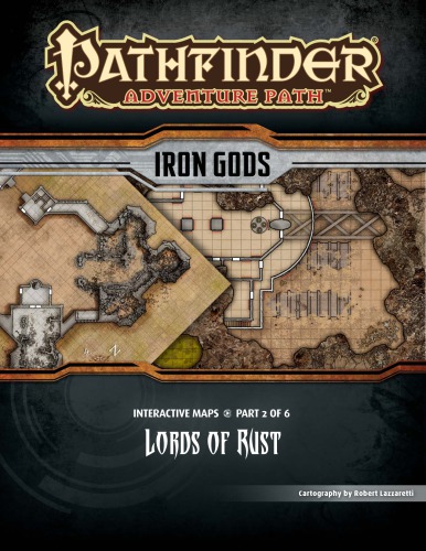 Pathfinder Adventure Path 86 Lords Of Rust Iron Gods 2 Of 6 Maps Robert Lazzaretti
