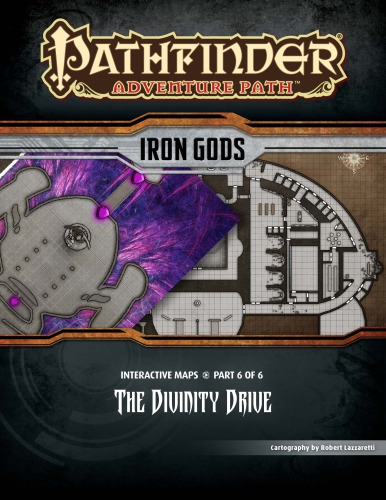 Pathfinder Adventure Path 90 The Divinity Drive Iron Gods 6 Of 6 Maps Robert Lazzaretti