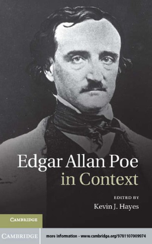 Edgar Allan Poe In Context Kevin J Hayes