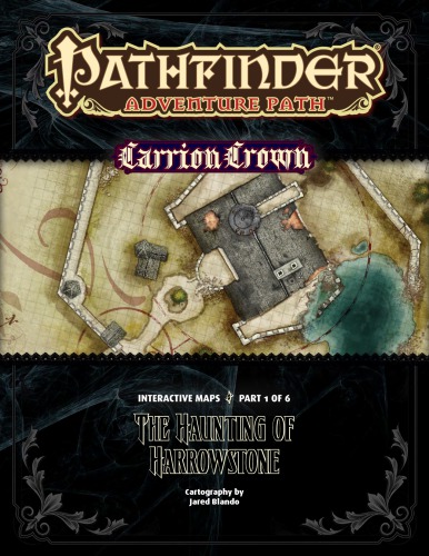 Pathfinder Adventure Path 43 The Haunting Of Harrowstone Carrion Crown 1 Of 6 Interactive Map Jared Blando