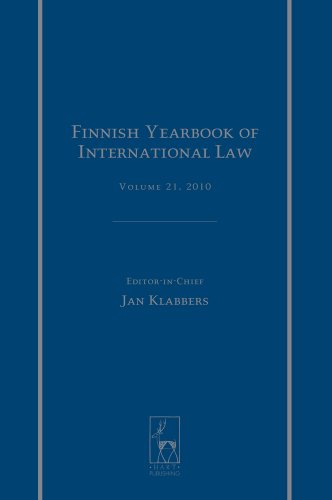 Finnish Yearbook Of International Law Volume 21 2010 Jan Klabbers