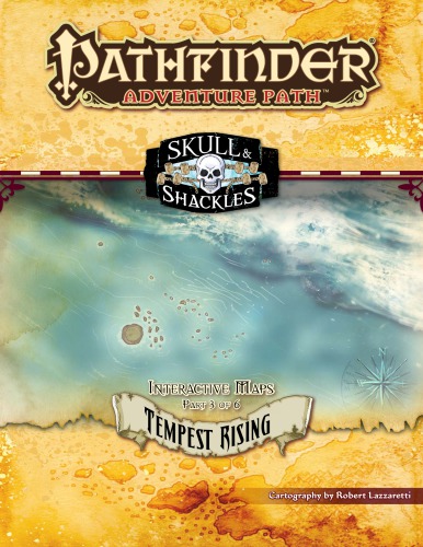 Pathfinder Adventure Path 57 Tempest Rising Skull Shackles 3 Of 6 Interactive Maps Rob Lazzaretti