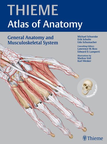 Thieme Atlas Of Anatomy General Anatomy And Musculoskeletal System 1694 Illustrations 100 Tables 1st Edition Michael Schuenke