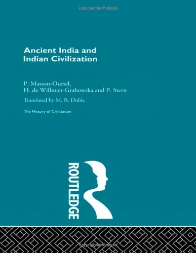 Ancient India And Indian Civilization 1st Edition Massonoursel