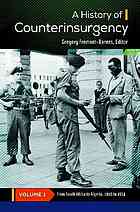 A History Of Counterinsurgency Fremontbarnes Gregory