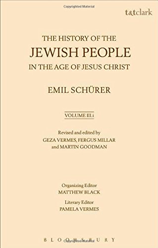 The History Of The Jewish People In The Age Of Jesus Christ 175 Bcad 135 31 1st Edition Fergus Millar