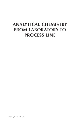 Analytical Chemistry From Laboratory To Process Line Haghi A K Zaikov
