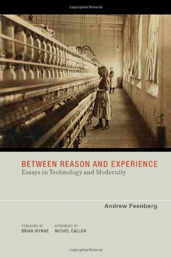 Between Reason And Experience Essays In Technology And Modernity New Andrew Feenberg