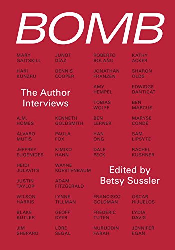 Bomb The Author Interviews First Edition Sussler Betsy