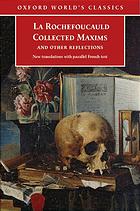 Collected Maxims And Other Reflections La Rochefoucauld Franois Blackmore