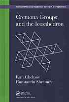 Cremona Groups And The Icosahedron Cheltsov Ivan Shramov Constantin